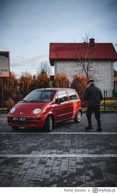 Rafal_Baster - Jedna z legend polskich dróg. Daewoo Matiz
#samochody #czarneblachy #d...