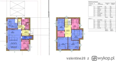 valentine28 - rzuty pomieszczeń