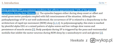 Heekate - @FOTEL: To mamy wszyscy paraliż senny czy nie XD?
