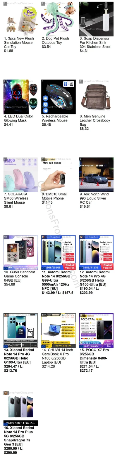 n_____S - Cześć #aliexpress - oto przedmioty, które wrzucałem na grupę/fanpage FB, Te...