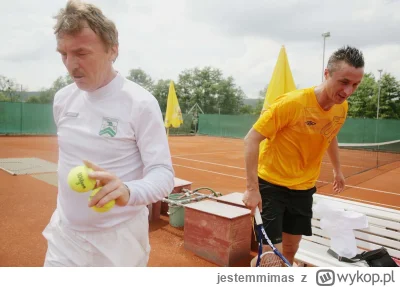 jestemmimas - Ależ pojedynek starego mistrza z młodym uzdolnionym
#tenis