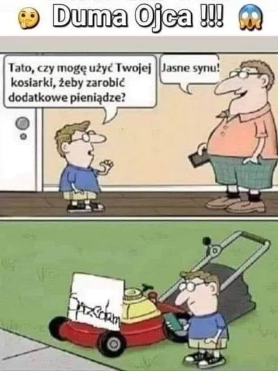 awres - #humorobrazkowy #dzieci #ojcostwo #pieniadze