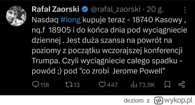 deziom - DZIĘKI RAFAŁ #gielda #ZAORSKI