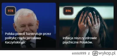 emlo999 - Kaczyński śmieje sie z kondycji finansowej  Polaków ( ͡° ʖ̯ ͡°)
#bekazpisu ...