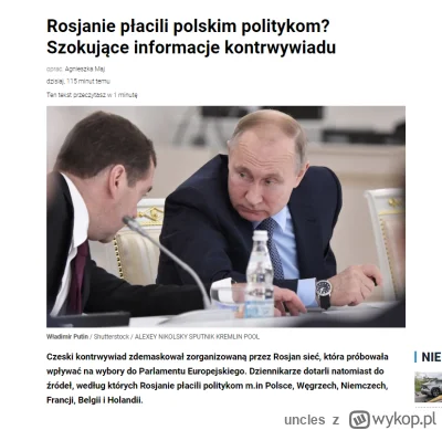 uncles - Nie, w Polsce żadne służby czy politycy z innych krajów, nie mają wpływu na ...
