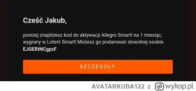 AVATARKUBA122 - #allegro #allegrosmart #wykopki 

Korzystajcie wykopki ( ͡º ͜ʖ͡º)