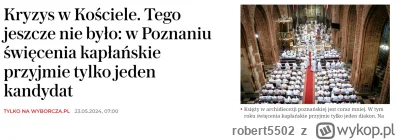 robert5502 - Dobra nowina ( ͡º ͜ʖ͡º)
Jeszcze 12 lat temu święcenia kapłańskie w archi...