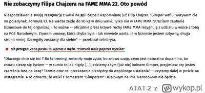 ATAT-2 - Cykl życia Chajzera:

- Nigdy nie przyjmę propozycji walki w Fame MMA, za żą...