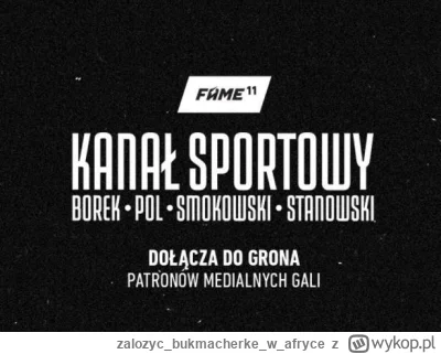 zalozycbukmacherkew_afryce - Stanowski moralizuje Liska za udział w Fame MMA 19. Też ...