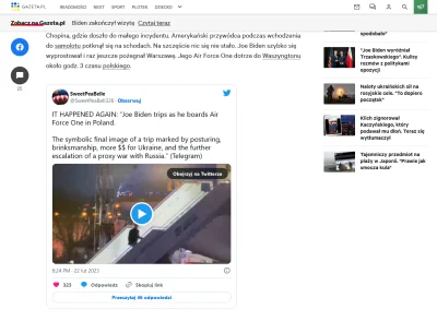 xeeeeeeenu - Tymczasem gazeta.pl promuje tweet jakiegoś losowego ruskiego trolla oska...