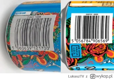 LukaszTV - Tak zmienią się puszki Monsterów, inny kod kreskowy niż obecnie + grafika ...