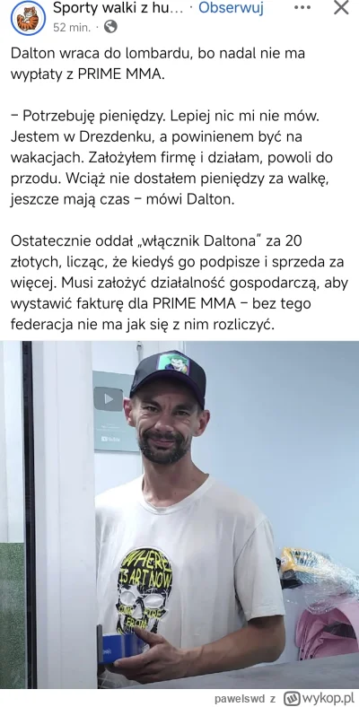 pawelswd - #famemma Ponoć więcej osób nie dostało siana za tego PRIME. Po drugie Dalt...