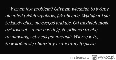jmateuszj - #mecz #legia "MAM NADZIEJĘ, ŻE PIŁKARZE TROCHĘ ROZMAWIAJĄ, ŻEBY COŚ POZMI...