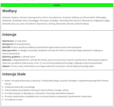 dendrofag - @Maaska, @paliusz, @meres, @yourgrandma, @Tino, @masakraman, @radar42, @Z...