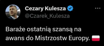 Franekzfabryki_firanek - Good to know Czarek. Nie wierzę...
#mecz