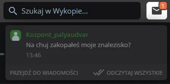 LowcaSpuchy - Coraz lepsi Ci konfiarze XD

Zakopany 10 duplikat bosaka zawiadamiające...