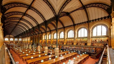Loskamilos1 - Sainte-Genevieve to paryska biblioteka zbudowana w 1851 roku w stylu ne...