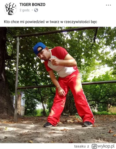 tasaku - kto podejdzie to mnie teras? pokażcie to palcem w rzeszywistości #bonzo