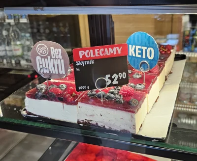 olito - Szkoda, że maltitol i ksylitol, bo by sobie chłop do kawy wziął. Makro też ta...