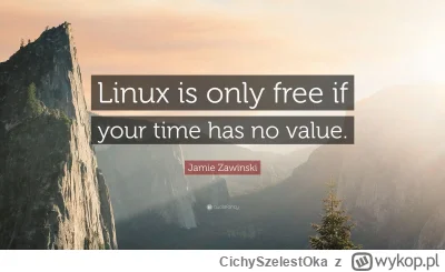 CichySzelestOka - Chciałem zainstalować minta, najpierw jakieś o-----------e z kernel...