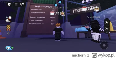 michorn - Zagrałem z synem w jego ulubione 99 nocy w lesie w Roblox. 510 nocy przetrw...