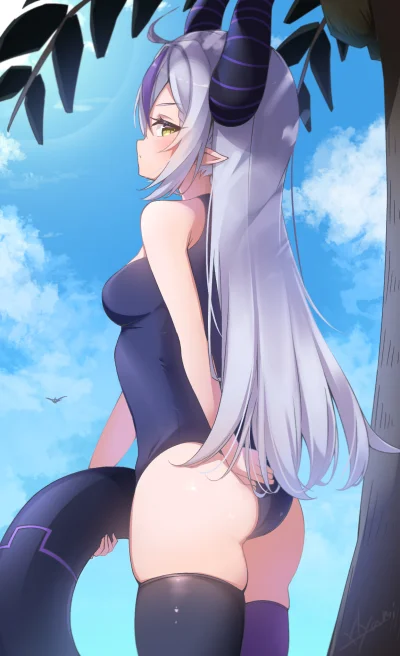 zabolek - #ladarknesss #hololive #uohhhhhhhhh #anime #randomanimeshit #swimsuit