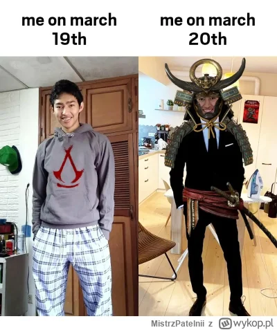 MistrzPatelnii - #assassinscreed  #gry to ja dziś po pracy,  choć już 1h pograłem xdd...