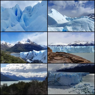 bzdecior - Perito Moreno Glacier to olbrzymi lodowiec spływający do Jeziora Argentino...