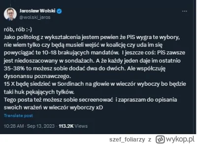 szef_foliarzy - @DrFaithless: 

XD Róbcie screeny tych wpisów zapowiadających zwycięs...