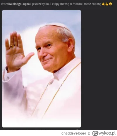 chaddeveloper - @ByczekRozplodowy: ja jestem w większym korpo na 5 z 7 etapówXDD
