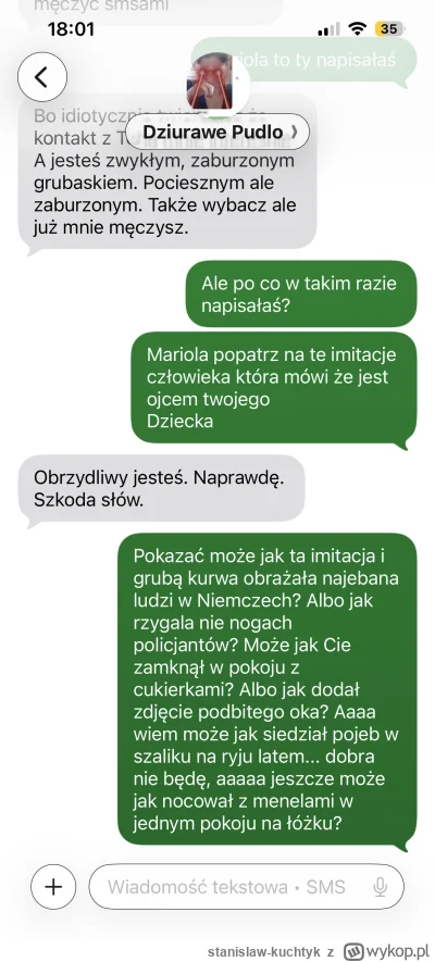 stanislaw-kuchtyk - #kononowicz 
Mój mąż nie ma fetyszu menelskiego