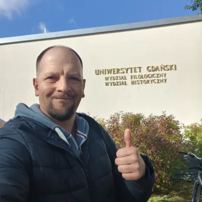 MikSob1985 - 20 lat temu, w październiku 2005, na Wydziale Historycznym Uniwersytetu ...