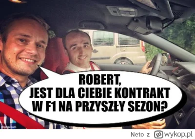 Neto - Robert tłumaczy plotki o miejscu w Audi.
#kubica