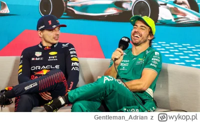 Gentleman_Adrian - >Dziad ukrywa w--------e za okularami także w Astonie pewnie będzi...