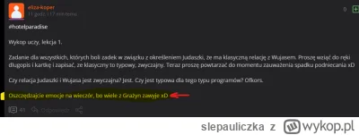 slepauliczka - Gdyby ktoś miał jeszcze wątpliwości czy użytkownik poniżej jest Agą/ki...