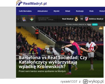 rysiek1337 - Znacie inny klub, który tak żywo komentuje i ogląda mecze swoje najwięks...