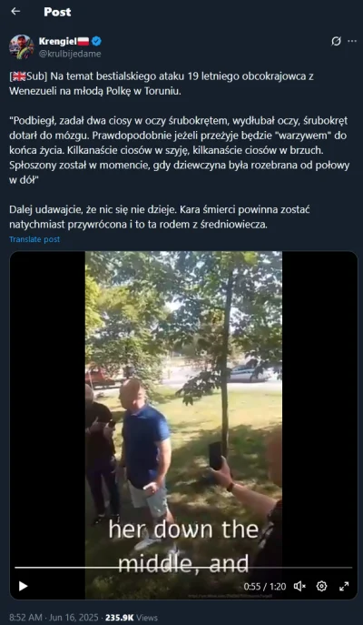 ewolucja_myszowatych - Dziewczyna z Torunia ma oczy wydłubane śrubokrętem:
#torun #po...