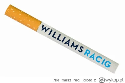 Niemaszracjidioto - @raymans: 
@WilliamsRacig zawsze smieszy