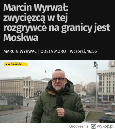 Grooveer - Ciężko się nie zgodzić

https://wiadomosci.onet.pl/swiat/marcin-wyrwal-zwy...