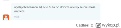 Cadfael - wykopki nie tylko wysyłają zdjęcia parówek, ale też ich żądają xD

#teczowe...