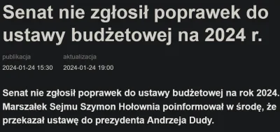 IdillaMZ - Senat zawsze powinien być w rękach opozycji albo jakiejś politycznej stars...