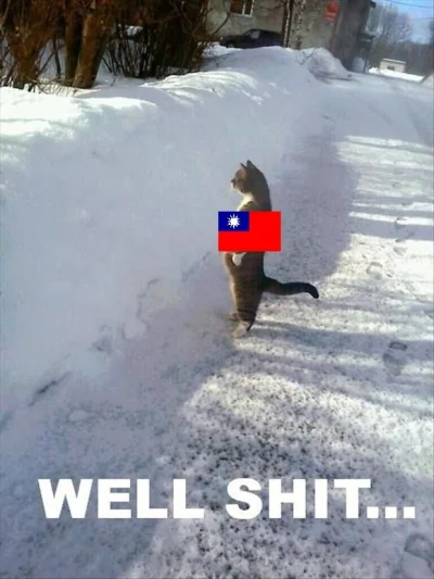 K.....q - Tajwan pewnie zesrany nie na zarty po odklejkach trumpa i jego grozbach do ...