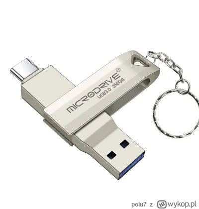 polu7 - Microdrive MD223C USB3.0 Type-C 256GB Pendrive w cenie 15.99$ (67.25 zł)

Lin...