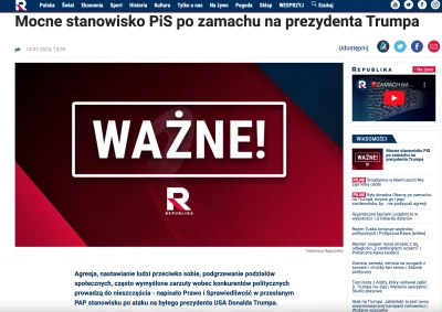 lepaq - Stanowisko partii, która latami szczuła na opozycję najobrzydliwszymi metodam...