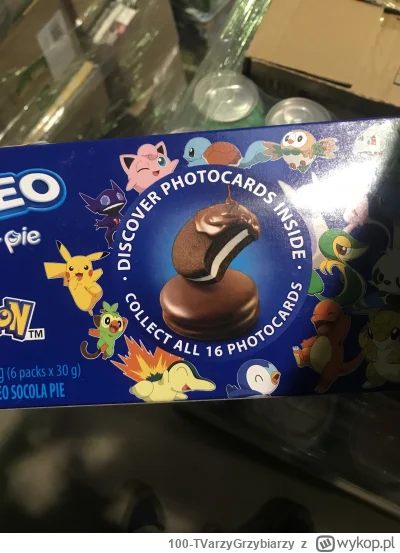 100-TVarzyGrzybiarzy - Testował ktoś te oreo? Edycja pokemon. Co one maja z pokemonam...