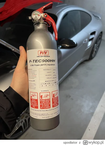 upodlator - Gaśnica pod kolor autka ( ͡° ͜ʖ ͡°)