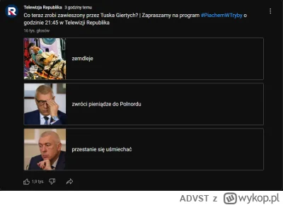 ADVST - poważna telewizja, poważna ankieta