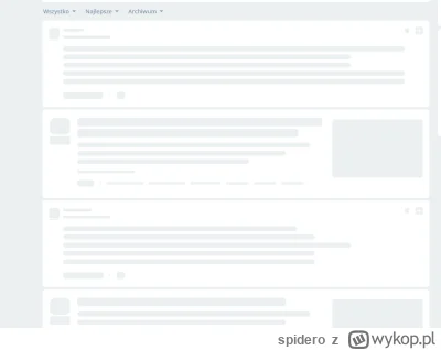 spidero - swietny ten nowy wykop