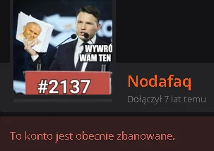 6i0_oi9 - skasowali mu dziś +20 komentarzy obrażających chamsko ludzi głosujących na ...