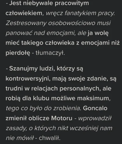 IdillaMZ - #mecz jesli tak mowi prezes Motoru, to ja mu wierze, i mowie to bez ironii...